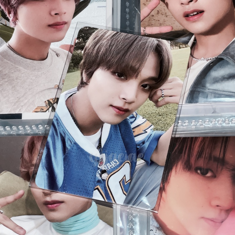 haechan nct dream hello future epoxy sticker official photocard pc