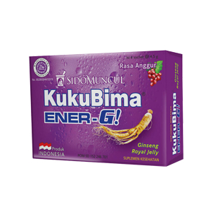 

SIDO MUNCUL MINUMAN SUPL.KUKU BIMA ENER-G ANGGUR 6X4.5g