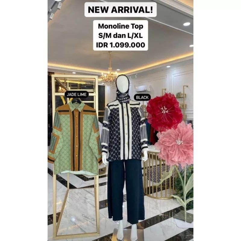 SALE NEW MONOLINE TOP VIVI ZUBEDI