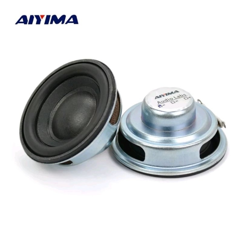Aiyima Speaker 2" inch 5W 4ohm 50mm Neodymium Woofer Subwoofer Multimedia