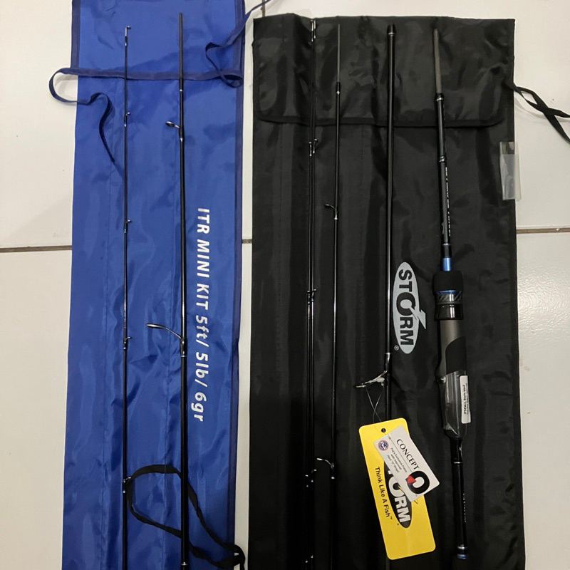 Storm Ispull Travel Rod 634/1-4lb + mini kit 5ft/5lb