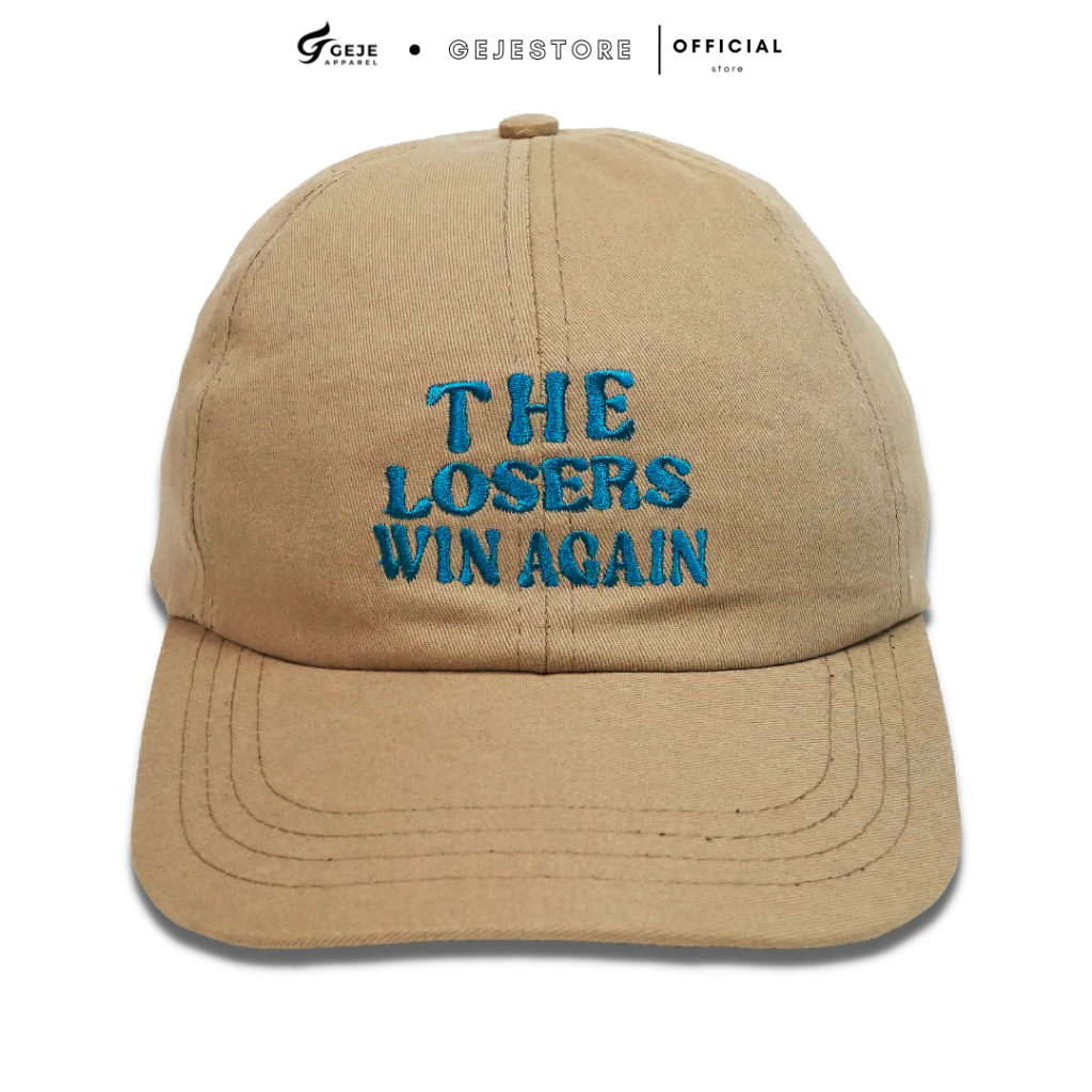 Geje Apparel Topi Baseball Polocaps Cream