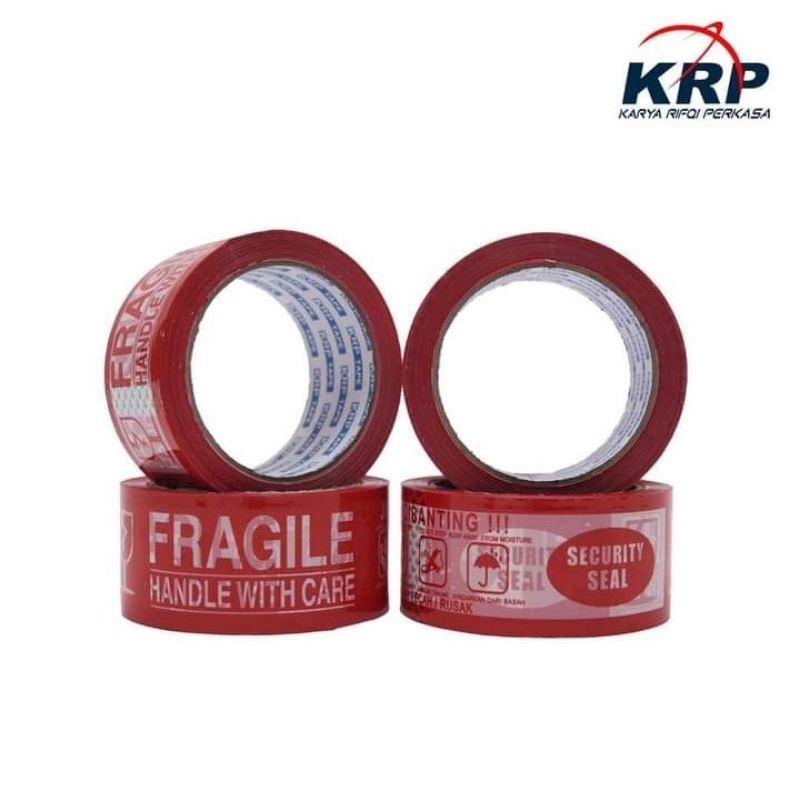 

lakban fragile merah 90 yard