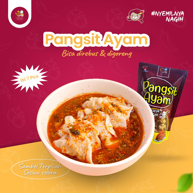 

Pangsit Kuah Pangsit Ayam Goreng Nyemilsaji