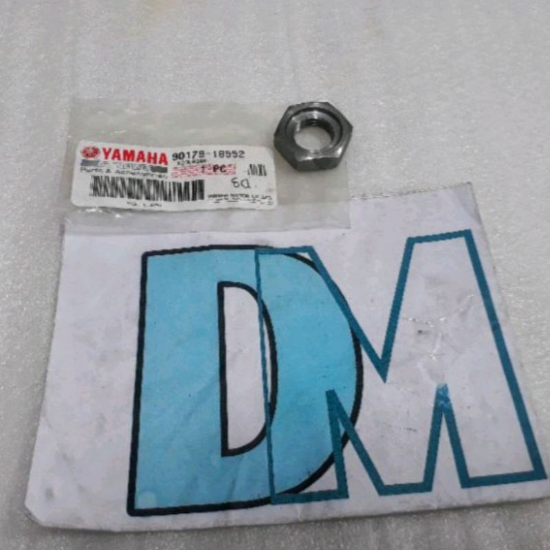 nut mur gear gir depan Scorpio 90179-18552 asli original Yamaha YGP