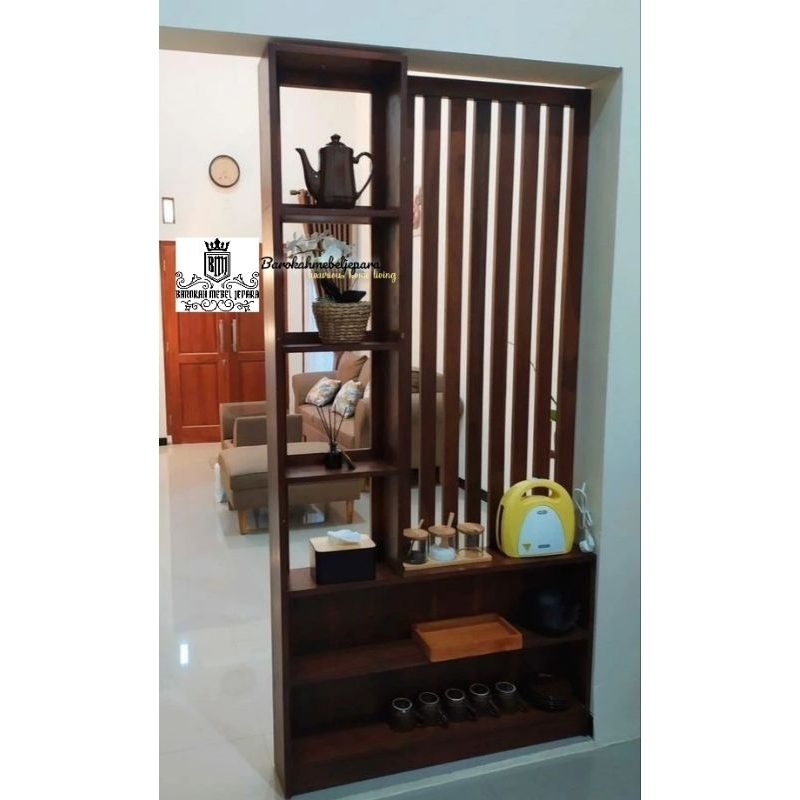 Partisi Jati Penyekat ruangan