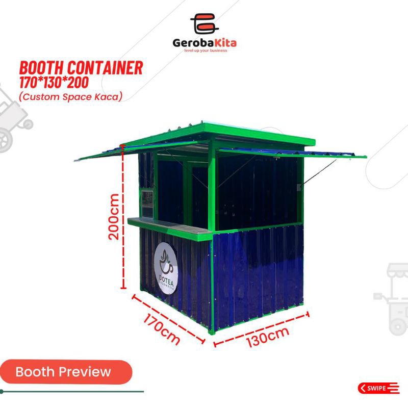 Booth Kontainer/ Booth Kontainer Murah