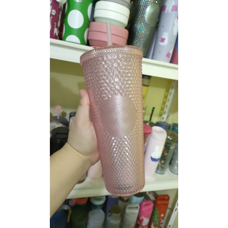 Tumbler Starbucks Glitter Pink