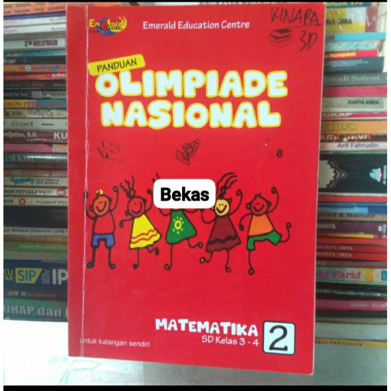 Panduan Olimpiade Nasional Matematika SD Kelas 1 - 2 Penerbit Emerald Education