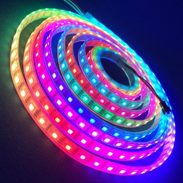 Lampu LED Strip Selang Tumbler Hias Meteran RGB Warna Warni