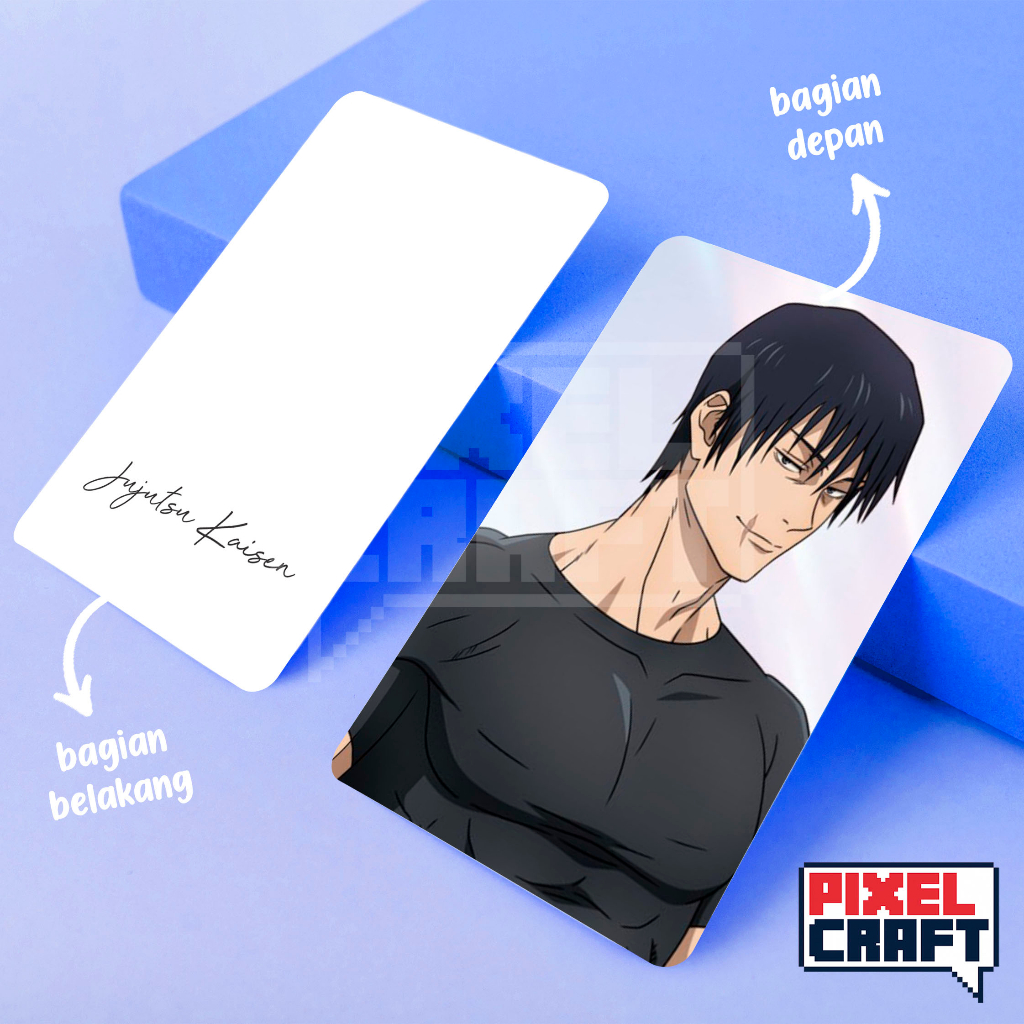 Photocard Karakter Anime Jujutsu Kaisen (Gojo's Past Ver)