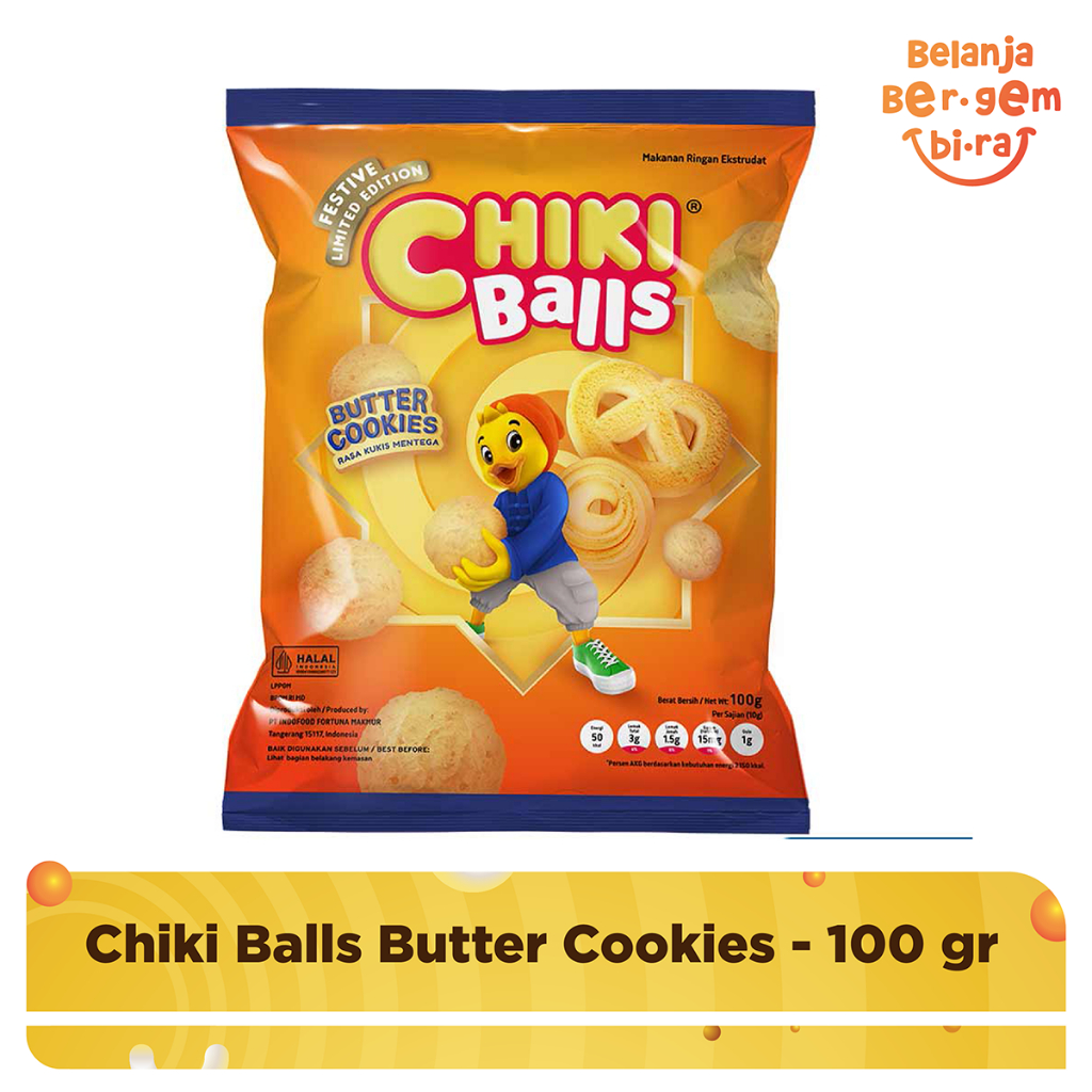 

Chiki Balls Butter Cookies 100gr