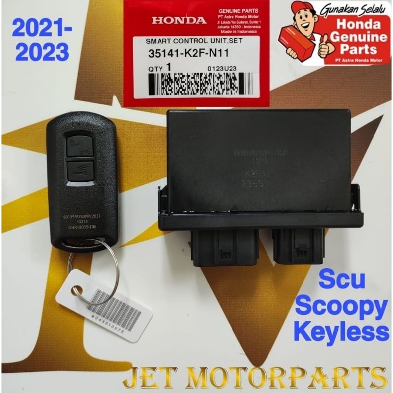 SCU Smart Control Unit Scoopy 2021 Asli Original HONDA AHM 35141K2FN11