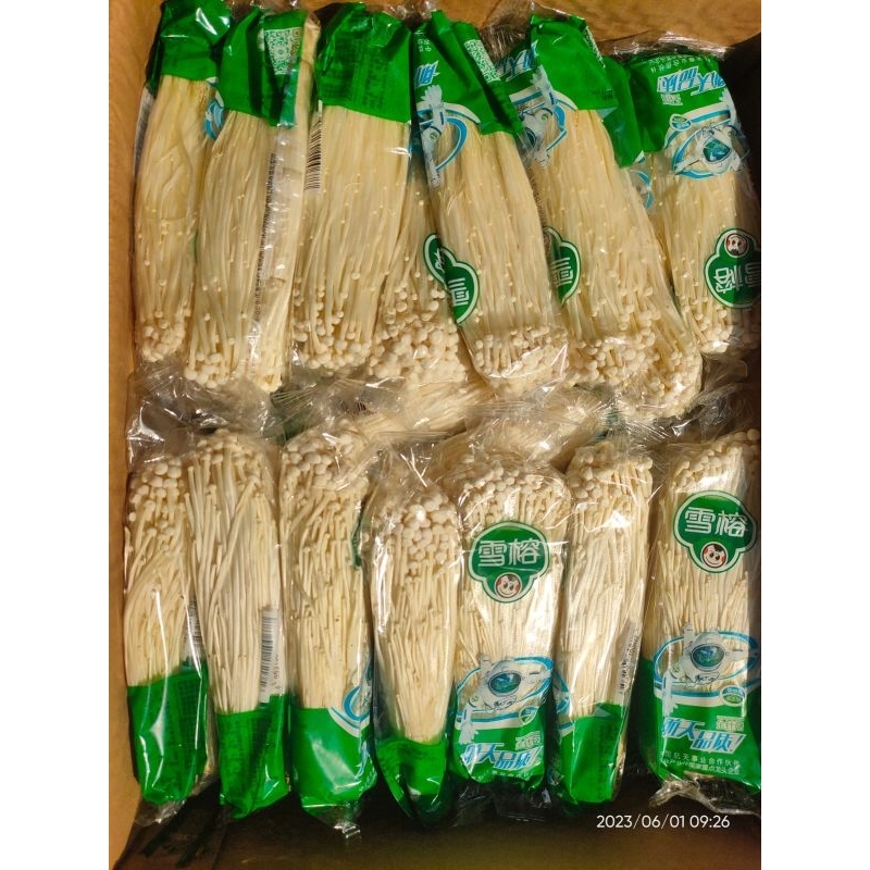 

jamur enoki