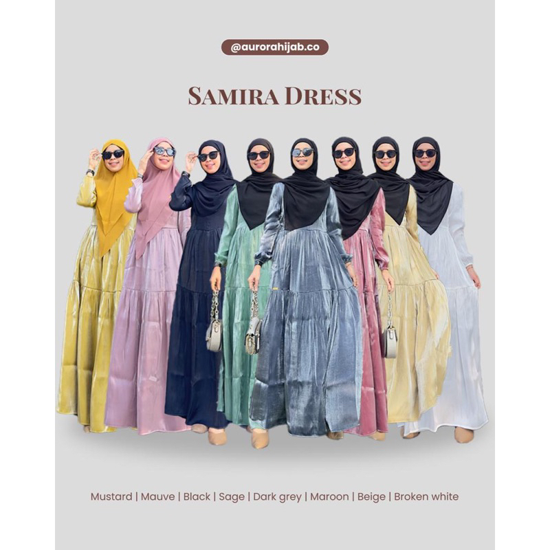 Samira Dress by aurora hijab