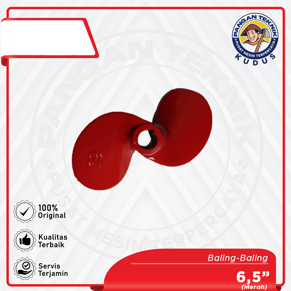 BALING-BALING 6 1/2 INCH | KIPAS KETINTING 6.5 INCH | KIPAS BALING KAPAL 2 DAUN