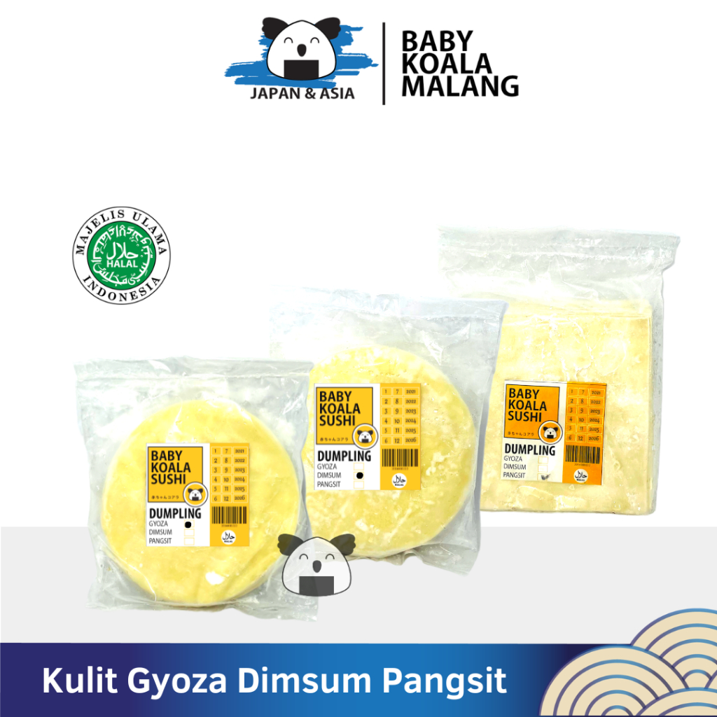 

KULIT GYOZA Dimsum Pangsit Frozen 2O Lembar 100 gr | Suikiaw Dumpling Homade