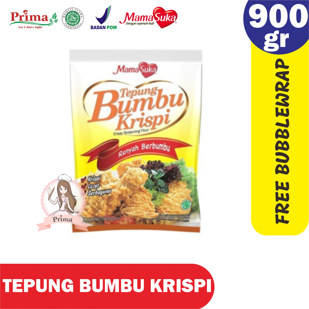 

Tepung bumbu krispy 900gr - Mamasuka