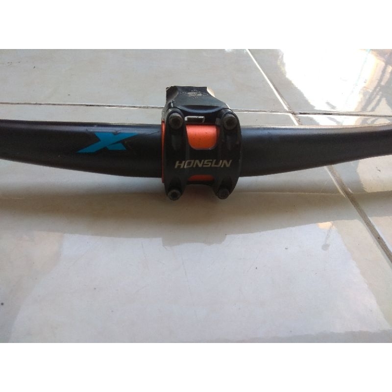 Stang sepeda tanpa merk dan Stem Honsun