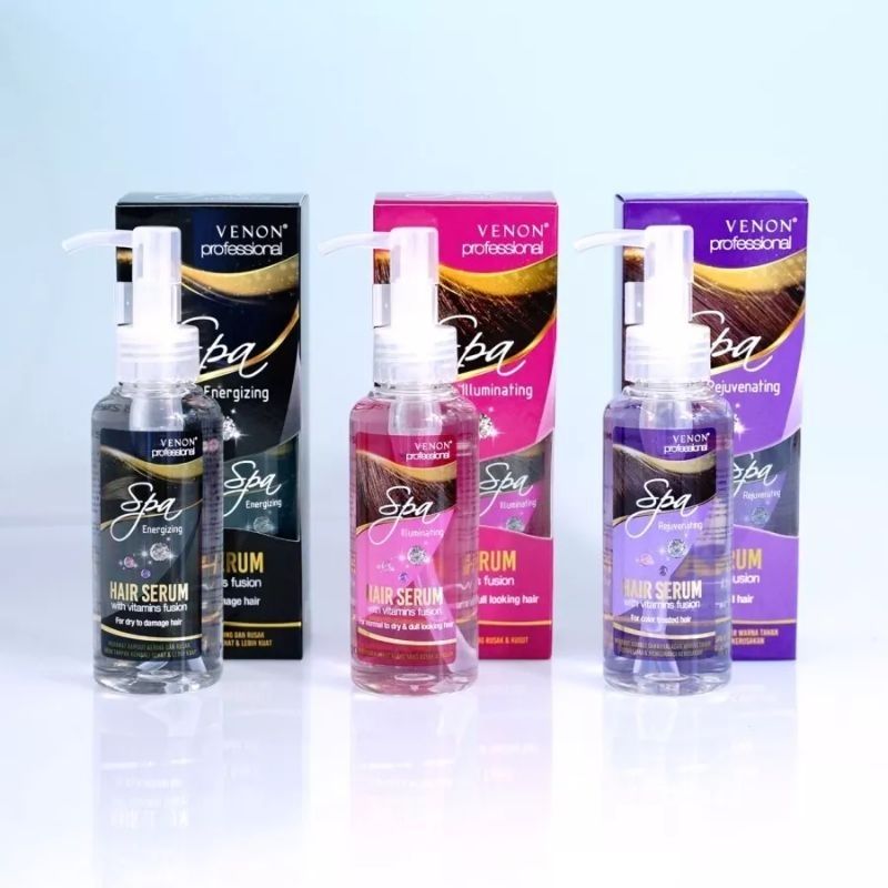 VENON HAIR SPA WITH VITAMIN SERIES 125ML/HAIR SERUM