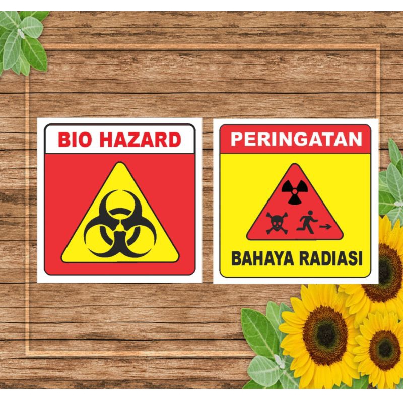 

Stiker bahaya