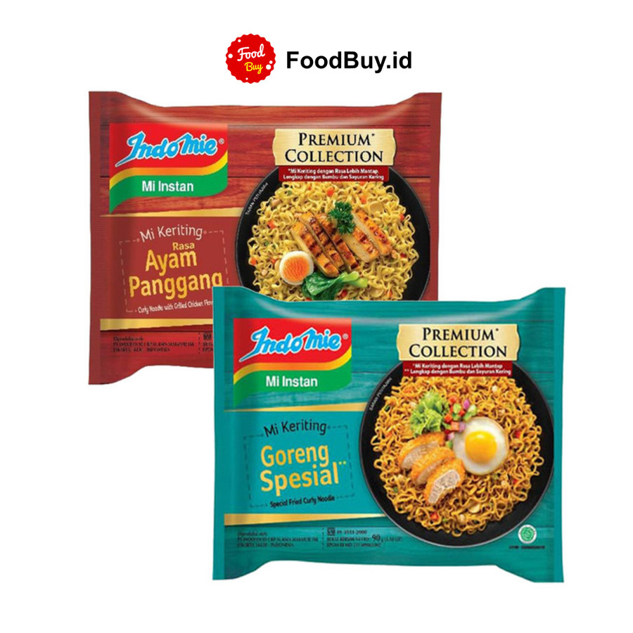 

Indomie Keriting Premium Collection ( Goreng Spesial / Ayam Panggang )