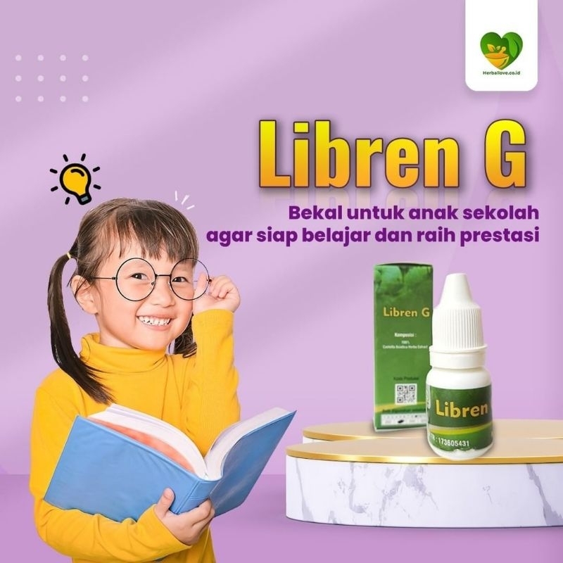 LIBREN G NUTRISI OTAK MENYEMBUHKAN SYARAP MENYEMBUHKAN SAKIT STRUK LUMPUH BISA UNTUK ANAK LEBIH CERD