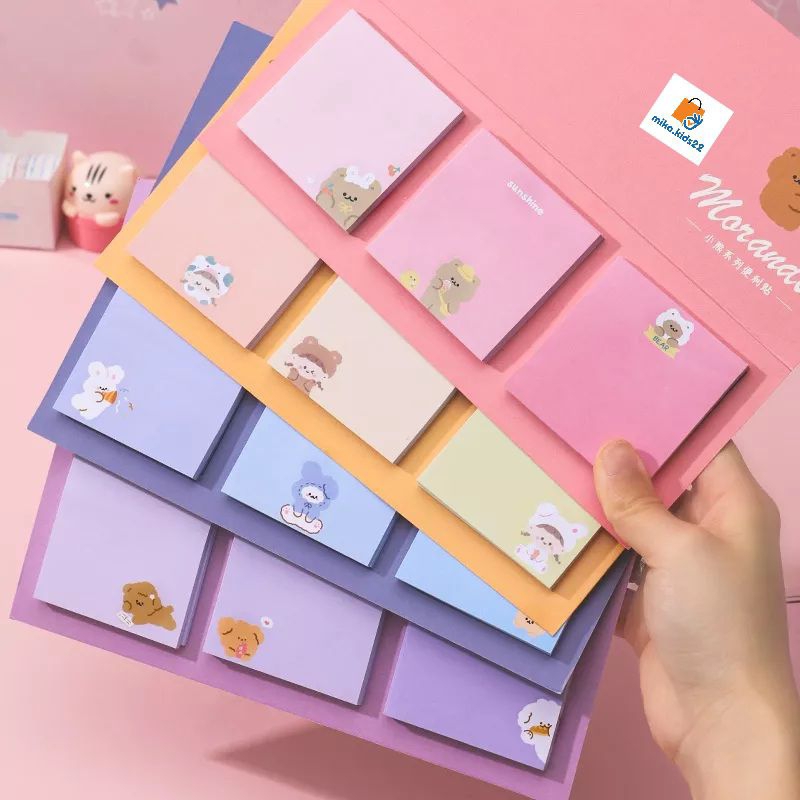 

3 IN 1 STICKY NOTE POLOS / STICKY NOTE PENANDA HALAMAN