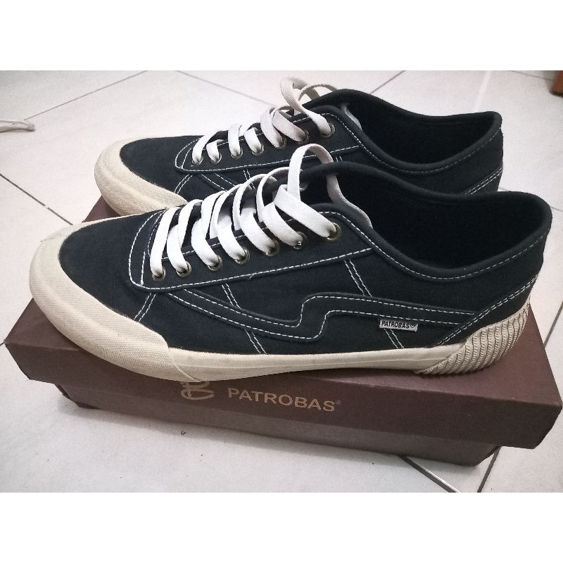 Patrobas Equip Black White Sneakers ( Second )