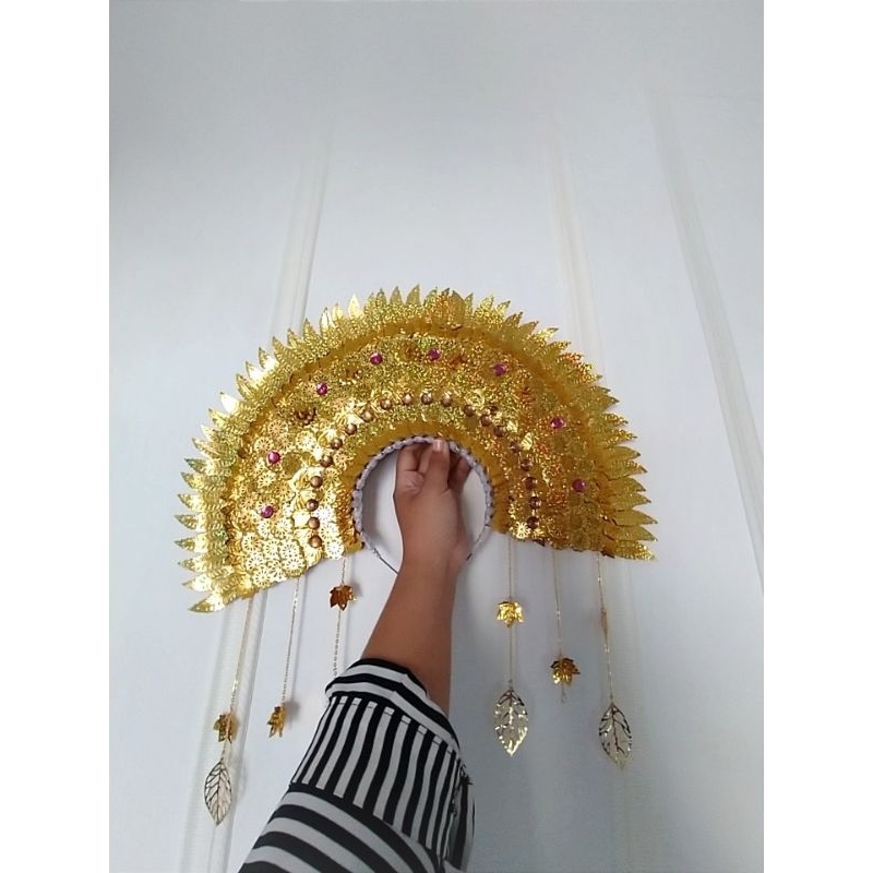 Mahkota Suntiang Variasi/mahkota Karnival emas