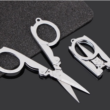

Gunting Lipat Kecil GROSIR PRAKARYA MALANG Tajam Pemotong Scisors DIY Alat Potong Bahan Hero Trip Folding Scissors Stainless Steel Berkualitas Alat Peralatan Perlengkapan Rumah Tangga Potong Cut Cutter Kertas Karton Bufalo Kardus Box Paper Lembar Plastik
