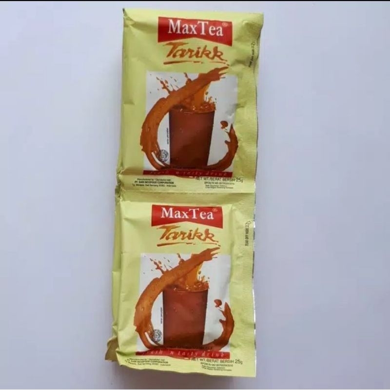 

MAXTEA TEH TARIK SEDUH INSTAN