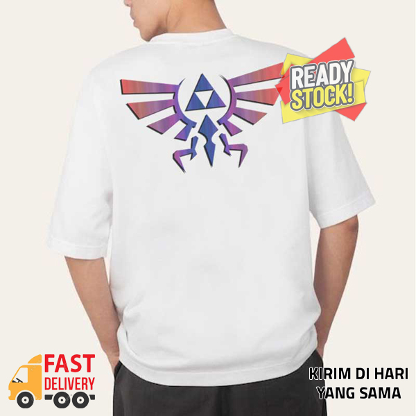 Legend of Zelda Hyrule Logo Tshirt Casual 100% Cotton