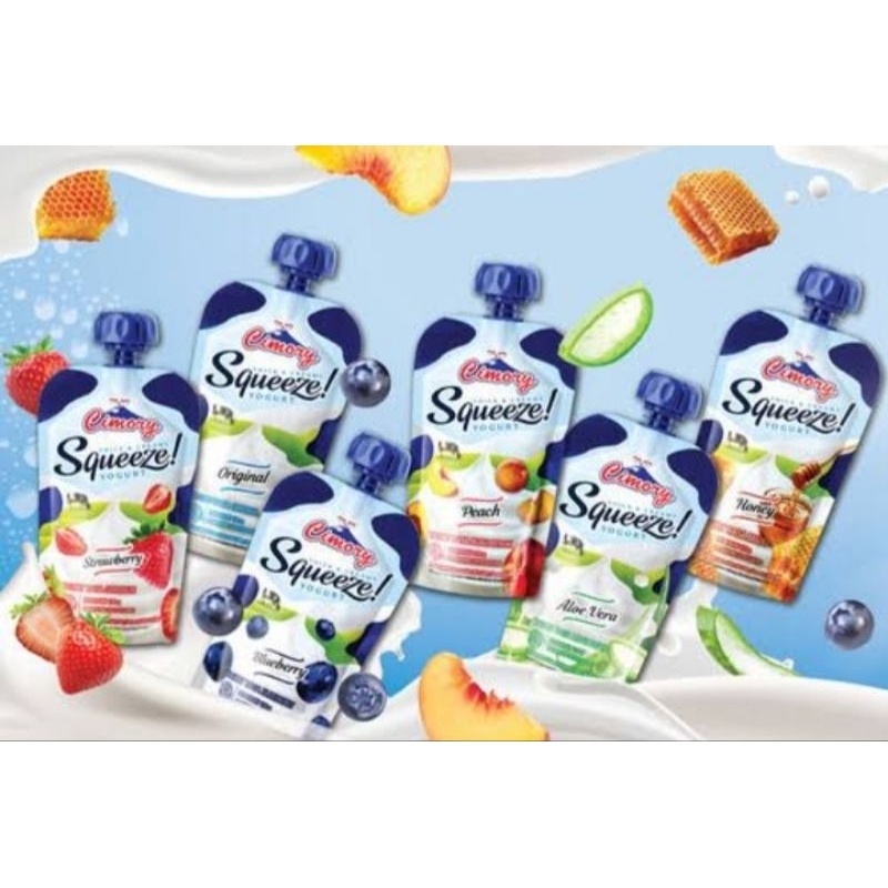 

Cimory Squeeze Yogurt Thick & Creamy 120g