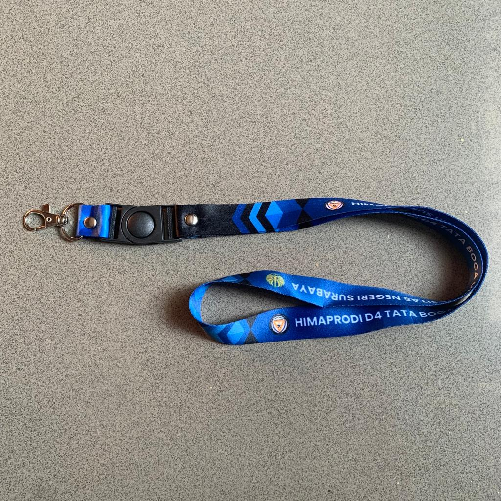 

Tali lanyard name tag id card 1.5cm sublim full printing MALANG