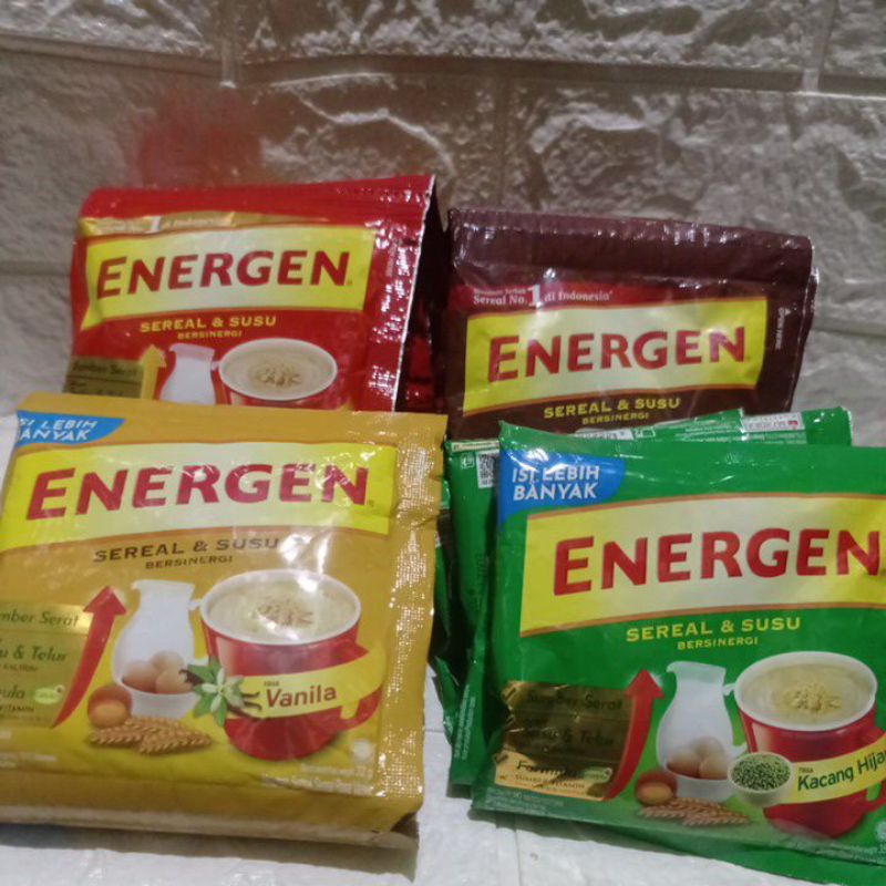 

Energen sereal & susu 35 gram isi 10