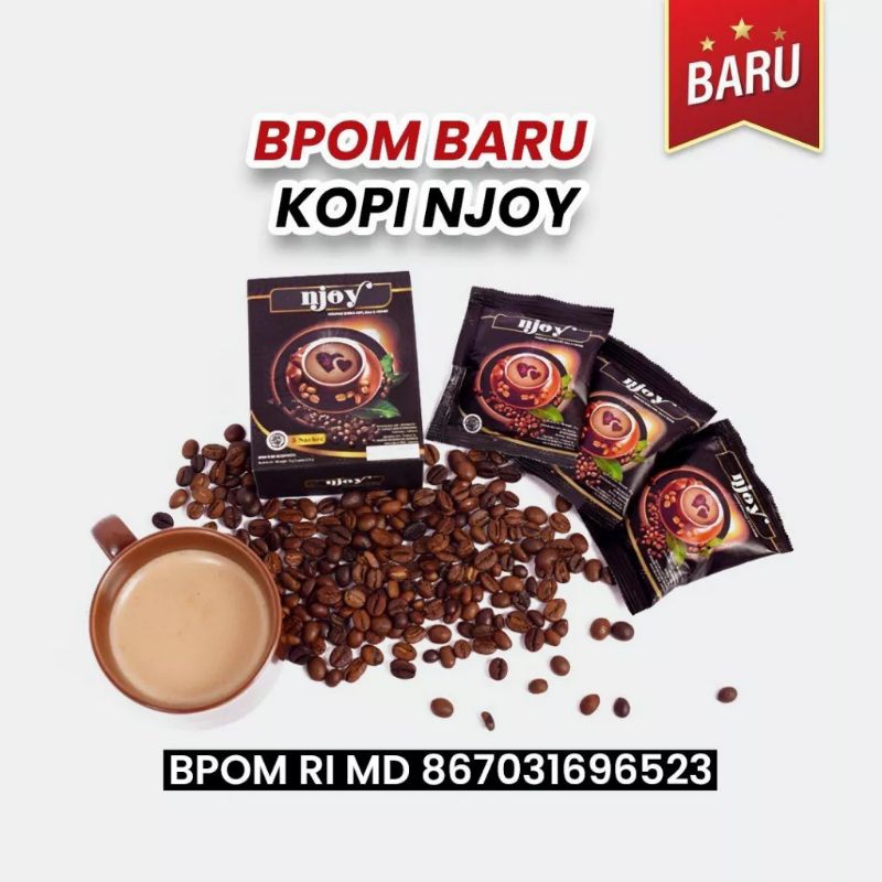 

KOPI N JOY ORIGINAL 1 SACHET | KOPI STAMINA DEWASA
