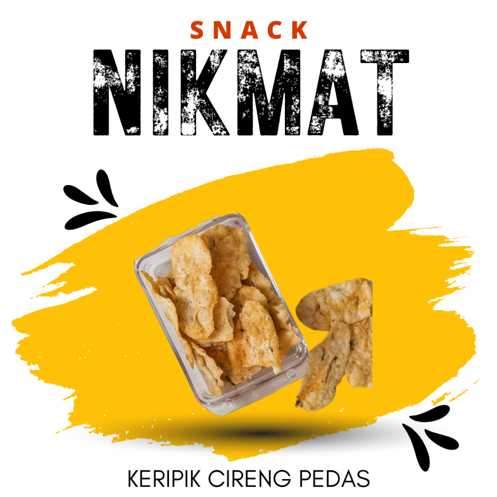 

[SNACK NIKMAT] Keripik Cireng Pedas / Aci Goreng Pedas / Snack Ringan Asin Pedas / Camilan Gurih Asin Pedas