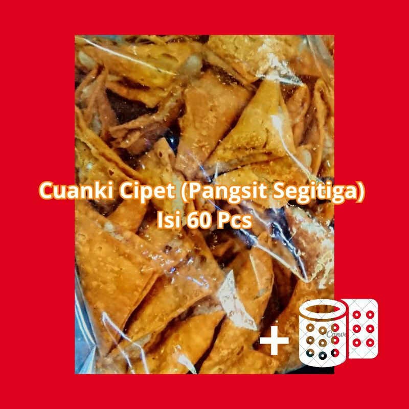 

Cuanki Cipet Isi 60 Pcs