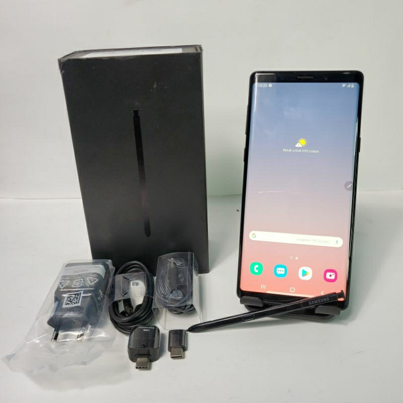 Samsung Note 9 Second 6/128GB Resmi SEIN Fullset Imei Terdaftar