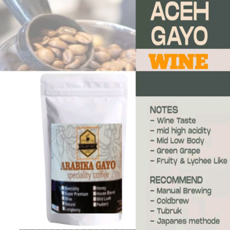 

KOPI ACEH ARABICA GAYO WINE BIJI DAN BUBUK HALUS 250GRAM ARABIKA TAKENGON DARI TOKO OLSHOP BANDA ACEH TER MURAH DAN TERLARIS.