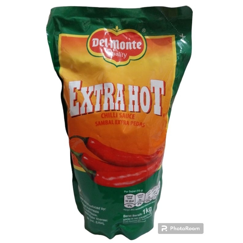

saos delmonte ekstra hot & saos tomat 1kg