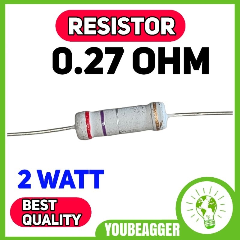 Resistor 0.27 ohm 2W