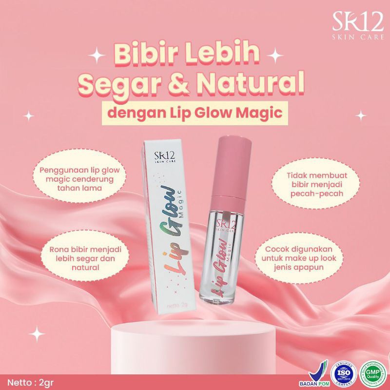 [ORIGINAL] Lip Glow kosmetik SR12 Padang Sumbar || Lip Glow SR12  Kosmetik BPOM || Lip serum Glow Sk