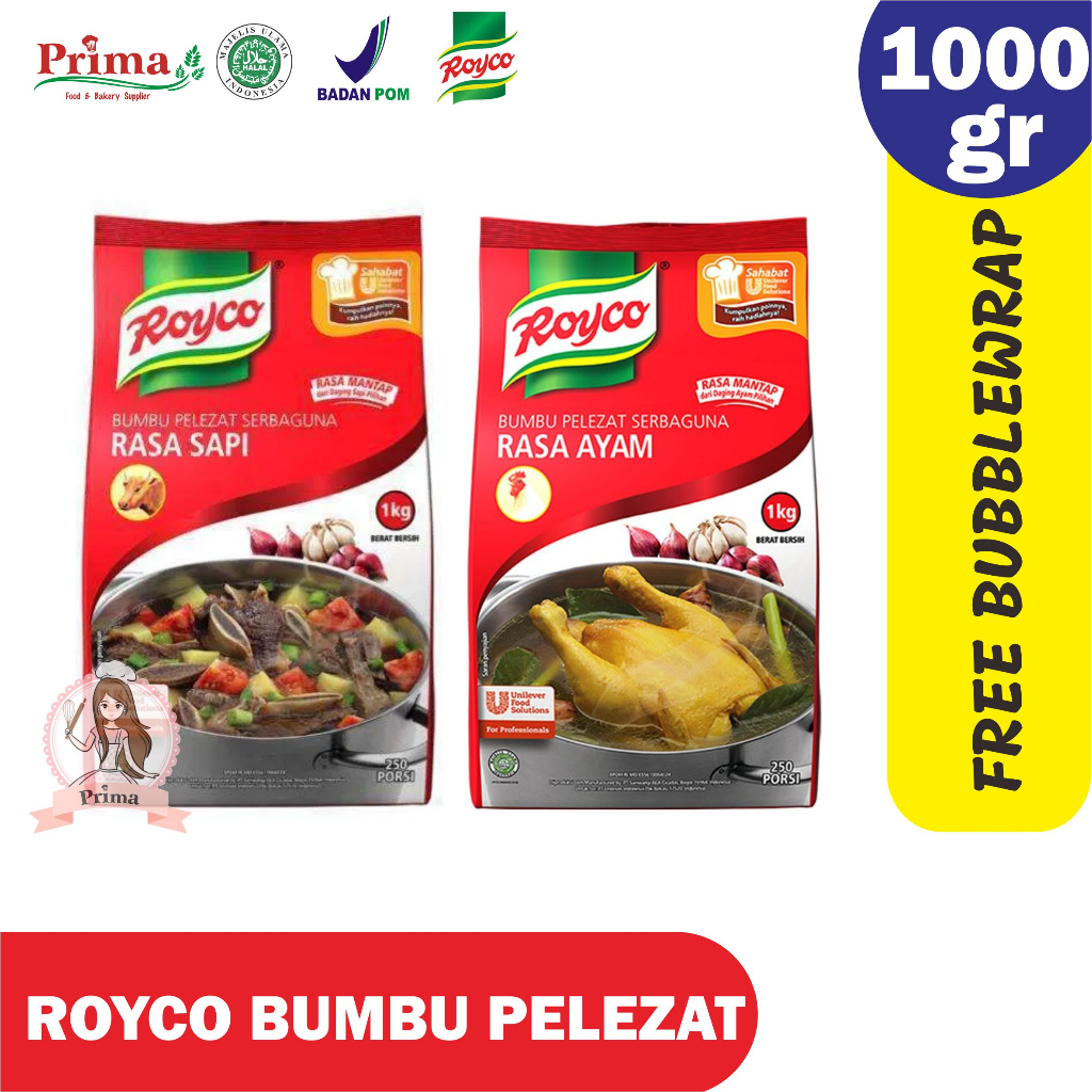 

Bumbu pelezat - Royco 1kg
