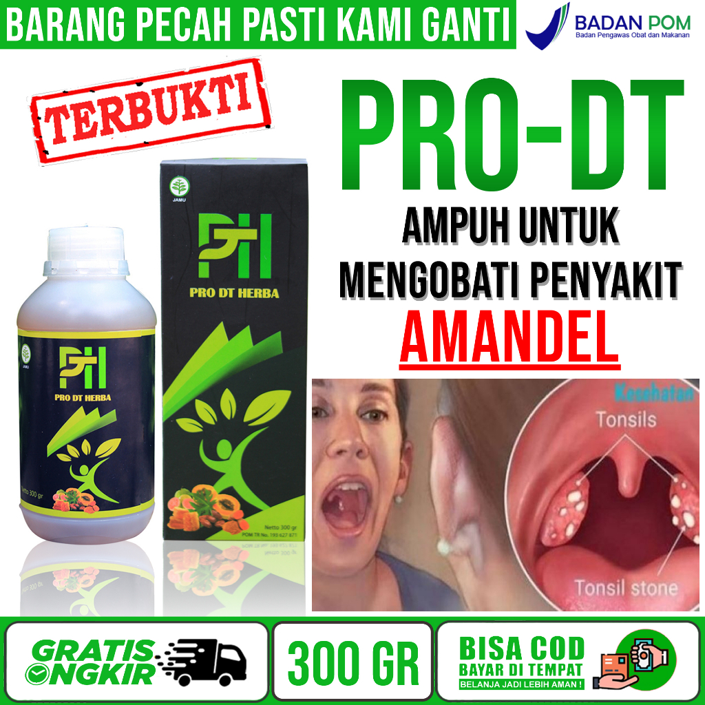

Obat Amandel Anak dan Dewasa Ampuh Tanpa Operasi, Obat Amandel Bengkak, Radang Tenggorakan Nyeri Nelan Herbal ORI