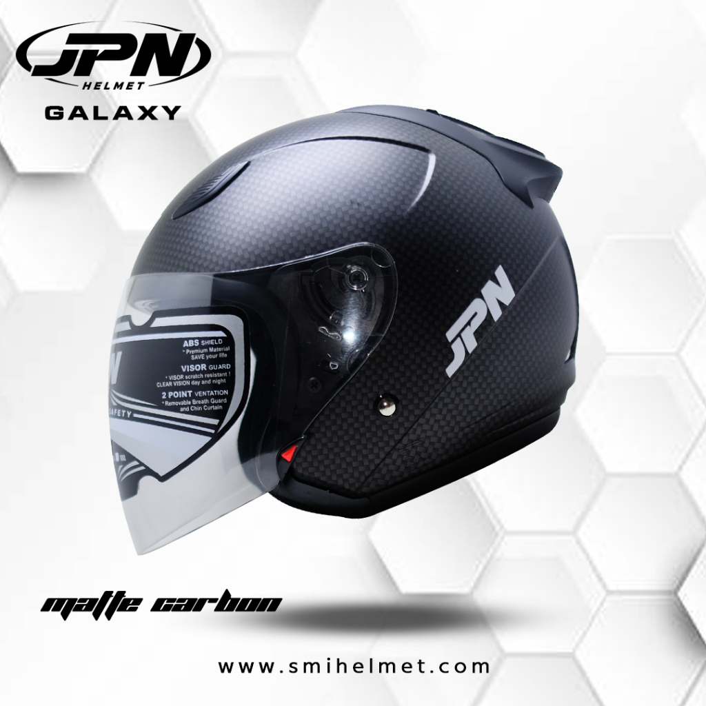 HELM JPN GALAXY CARBON MATTE