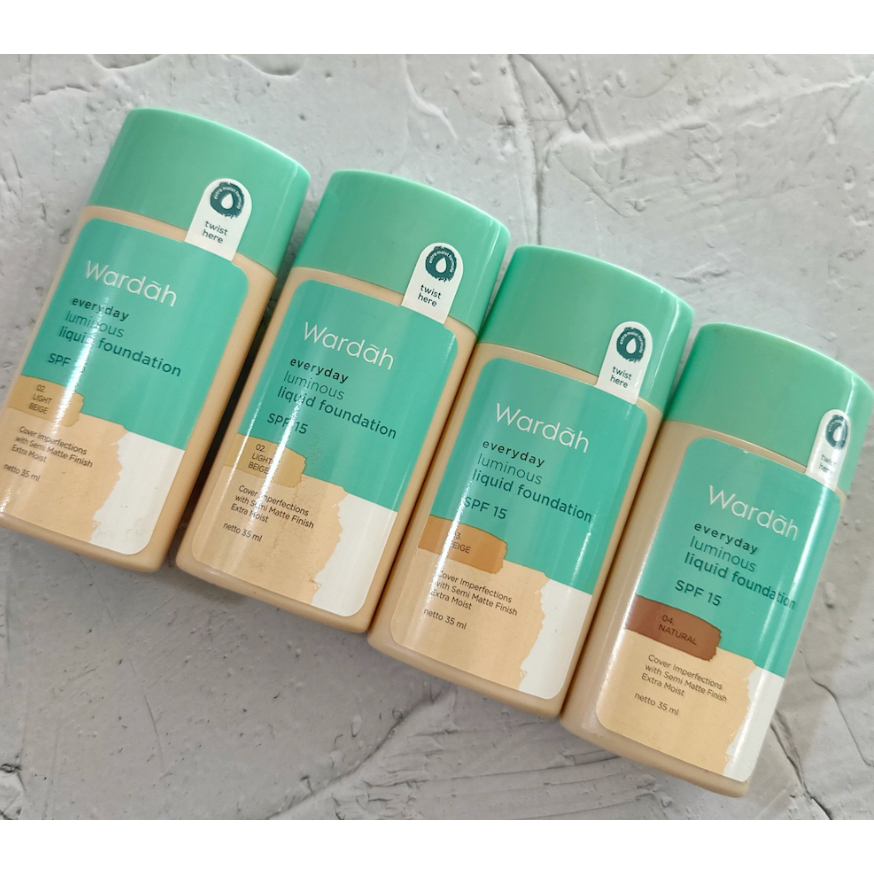 Wardah Everyday Luminous Foundation | Alas Bedak