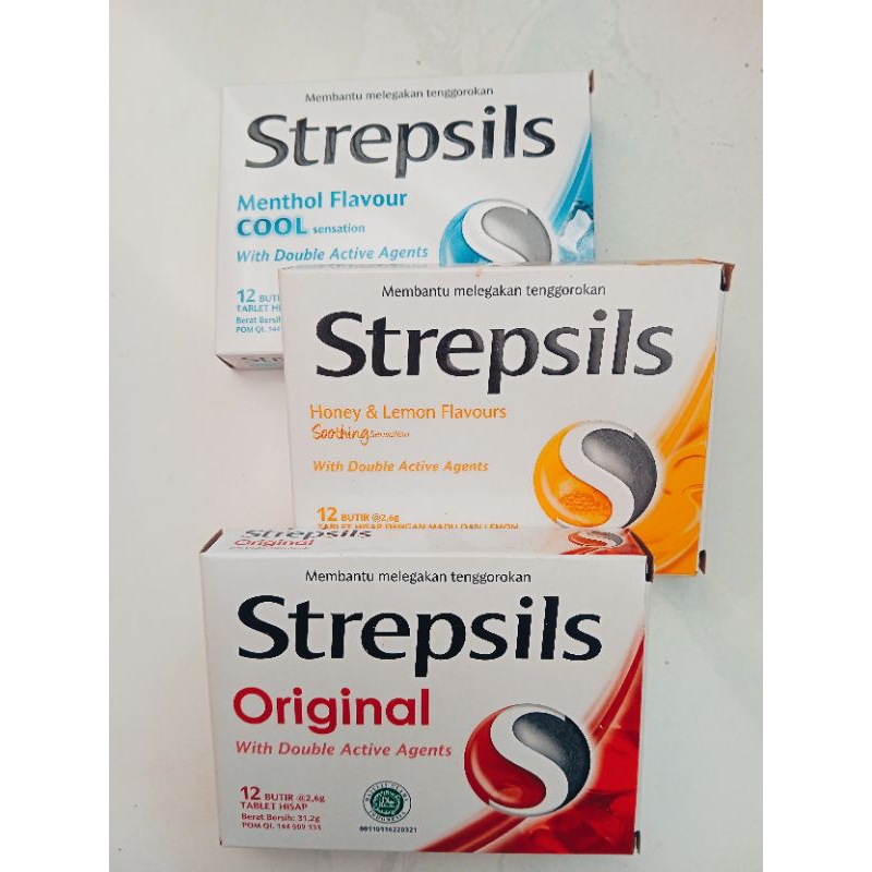 

Strepsil Permen dus isi 12butir/Melegakan Sakit Tenggorokan