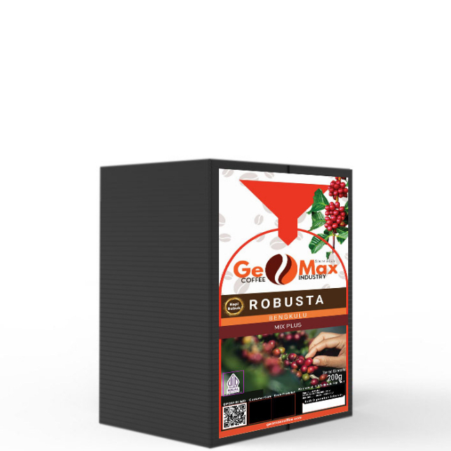 

GEOMAX COFFEE ROBUSTA ECO MIX 200 gram